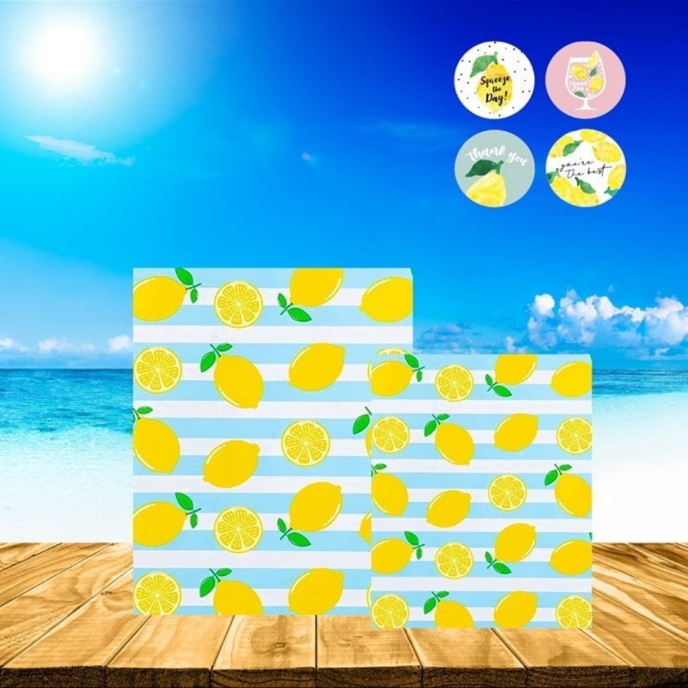 Lemon mailers 20 mill and 20 stickers